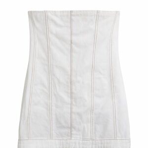 Forever 21 White Strapless Dress